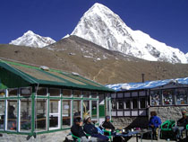 Pumori and lodge